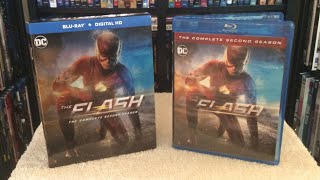 The Flash The Complete Second Season Blu Ray Unboxing amp Review [upl. by Yenduhc]