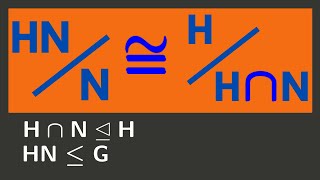 Abstract Algebra  The Second Isomorphism Theorem for Groups [upl. by Gehman]