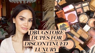 Drugstore Dupes Of Favorite Discontinued Luxury Products  Dacey Cash [upl. by Triny]