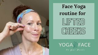 Natural Cheek Lifting Face Yoga Routine [upl. by Way202]