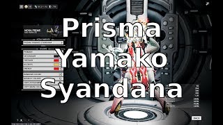 Prisma Yamako Syandana Baro Kiteer Warframe [upl. by Rundgren326]