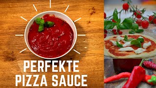 Pizzasauce 🍅 🌱 nach Original italienischen Rezept [upl. by Etienne]