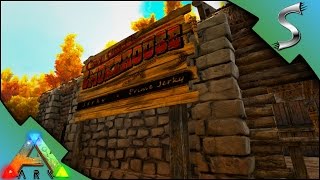 THE SMOKERY GIANT JERKY FARM  Ark Survival Evolved S3E8 [upl. by Anastice]