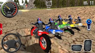 Offroad Outlaws  Motocross Dirt Bikes Stunts  Racing Games Walkthrough  Android IOS GamePlay [upl. by Zennie]