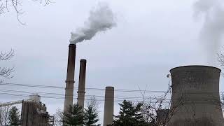 Тепловая электростанция в Штате Огайо Coal fired power plant in Ohio 🏭⚡️ [upl. by Enidaj]