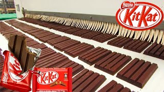 How Kit Kat Are Made In Factory  How Its Made Kit Kat [upl. by Keegan]