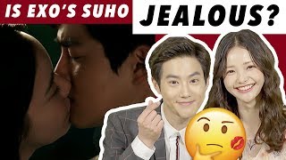 Is Exos Suho Jealous  Rich Man Poor Woman Interview [upl. by Anecusa732]