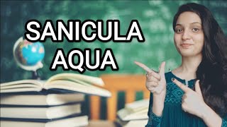 SANICULA AQUA HOMOEOPATHIC MEDICINEEXPLAINED WITH ALLEN KEYNOTES DRDEEKSHA [upl. by Gorges681]