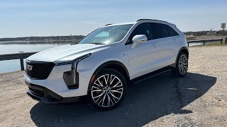 2024 Cadillac XT4 Sport AWD Review  New 33quot Widescreen Display and More [upl. by Hailahk624]