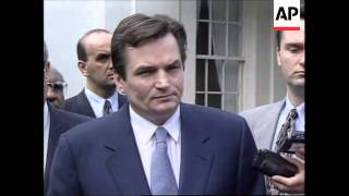 USA BOSNIAN PRIME MINISTER HARIS SILAJDZIC VISIT UPDATE [upl. by Seavey730]