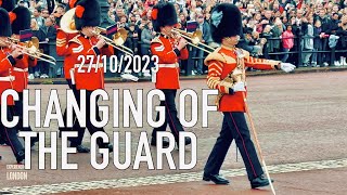 Changing of the guard Changing of the guard Buckingham palace changing the guard London 2023 4k [upl. by Ralston]