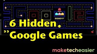 6 Hidden Google Games You Can Play When You Are Bored [upl. by Mcguire103]