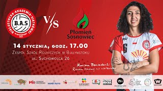 KS BAS Kombinat Budowlany Białystok vs TransAnn Płomień Sosnowiec [upl. by Bernstein271]