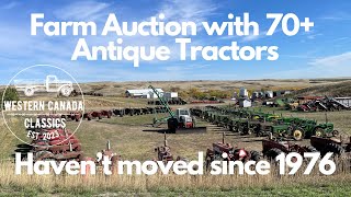 Large Sask Farm Auction with 70 Antique Tractor’s And Vehicles Ritchie Bros March 31st 2025 [upl. by Hengel373]