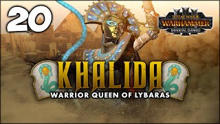 THE WAR OF BONES Total War Warhammer 3  Khalida  Immortal Empires Campaign UC 20 [upl. by Genovera]