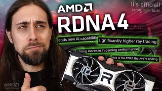 AMD RDNA 4 coming in EARLY 2025 FSR4 Improved Ray Tracing amp More [upl. by Frodina480]