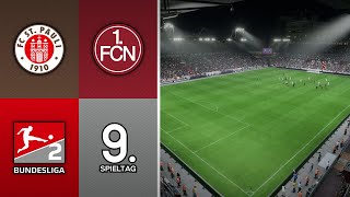 FC 24  2 Bundesliga 202324  FC St Pauli  1 FC Nürnberg [upl. by Judye]