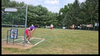 HIGHLIGHT  Noah Silverman HR vs Longballs MAW Backyard Brawl VII  Pool Play Game 2 [upl. by Yeffej]