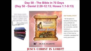 Day 50 Reading the Bible in 70 Days 70 Seventy Days Prayer and Fasting Programme 2024 Edition [upl. by Amal]