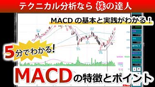 5分でわかる！MACDの特徴とポイント [upl. by Adieren583]