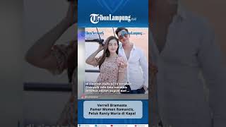 Artis Verrell Bramasta Pamer Momen Romantis Peluk Ranty Maria di Kapal Shorts TRIBUNLAMPUNG [upl. by Farlie]