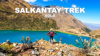 SALKANTAY TREK Una de las FAMOSAS RUTAS que lleva a MACHU PICCHU  Jordy Aventurero [upl. by Gahl]