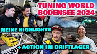 Tuning World Bodensee 2024  Kompletter Rundgang Meine Highlights  Action im Driftlager [upl. by Rosmarin980]