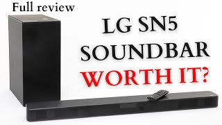 LG SN5 Soundbar  Full review  Why NOT [upl. by Flo]