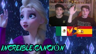 Españoles REACCIONAN a MUCHO MAS ALLÁ FROZEN 2 LATINO vs ESPAÑOL suresmor reaccion [upl. by Marler]