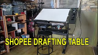 DRAFTING TABLE SA SHOPEE SULIT NGA BA [upl. by Meean]