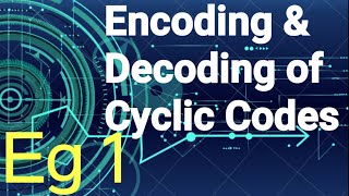 Cyclic Code Encoding and Decoding Solved Example 1 [upl. by Eiznekcam589]