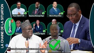 MACKY SALL MENACE DE QUITTER LE PAYS SANSSA NDIOGOU LII YEUPE MOM MOKO [upl. by Fons]