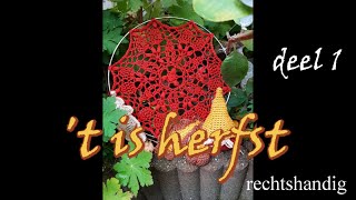 Haken  tutorial 591 t Is herfst deel 1 [upl. by Singer]