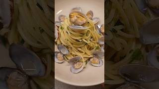 🍝🦪SPAGHETTI ALLE VONGOLE🦪🍝pasta spaghetti vongole marisco recetafacil recetastradicionales [upl. by Calandria]