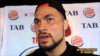 JOSEPH PARKER VS CARLOS TAKAM  SIGNED MAY 21ST NEW ZEALAND [upl. by Senilec]