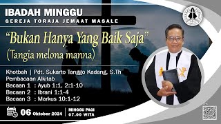 Ibadah Minggu Gereja Toraja Jemaat Masale  Minggu 06 Oktober 2024  Pukul 0700 Wita [upl. by September]