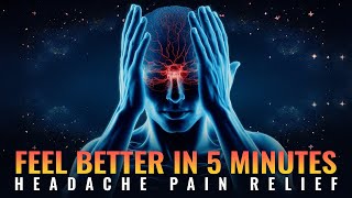 Quick Migraine Headache Pain Relief 174 Hz Music  Alpha Waves Heals migraine Nausea and Headache [upl. by Shalne]