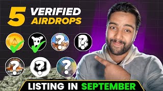 Top 5 telegram Airdrop for October [upl. by Janyte]