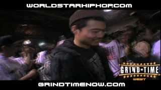 GrindTimeNowNET Dumbfoundead vs The Saurus Pt1 [upl. by Nosac]