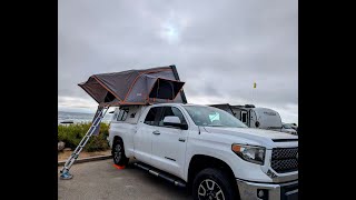 Carpinteria State Beach Campground CA [upl. by Lemhar862]