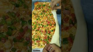 Chicken mafaan pizza recipe food pizzarecipe streetfood shortsfeed streetpizza italianfood [upl. by Hoebart]