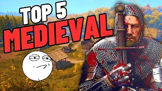 Top 5 MEJORES Juegos MEDIEVALES y de Estrategia PC PS4 PS5 Xbox [upl. by Celeste]