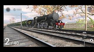 Trainz 3 Hawes Junction Winter Catches [upl. by Atirahs]