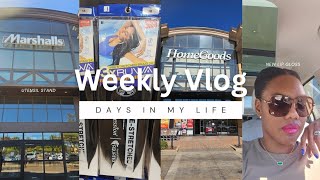 WEEKLY VLOG  NEW HAIR  NEW PANTS  TLB LIPGLOSS  MIXING BRAIDING HAIR amp MORE [upl. by Osterhus]