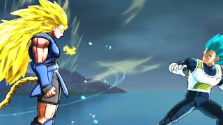 SUPER SAIYAN 3 SHALLOT Vs SSJ GOD SS VEGETA Extreme COOP Battle  Dragon Ball Legends [upl. by Lorens987]