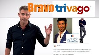 Bravo Trivago  Alpha M Interviews The Trivago Guy [upl. by Hsaniva30]