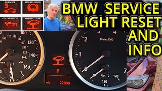 BMW SERVICE LIGHT RESET HOWTO and information [upl. by Caundra]