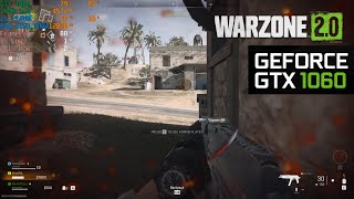 Call Of Duty Warzone 20  GTX 1060 6 GB  i5 11400F  Benchmark at 1080p  Basic Settings [upl. by Sirrad]