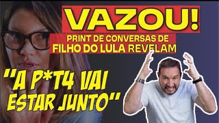 VAZ0U LUIZ CLÃUDI0 FILHO D0 LULADRÃƒ0 CHAMA JANJA DE PUT BARRAC0 PRESIDENCIAL REVELAD0 E AGORA [upl. by Dragon]