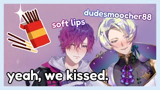 claude amp ukis pocky game kiss no clickbait nijisanji en [upl. by Thebazile]